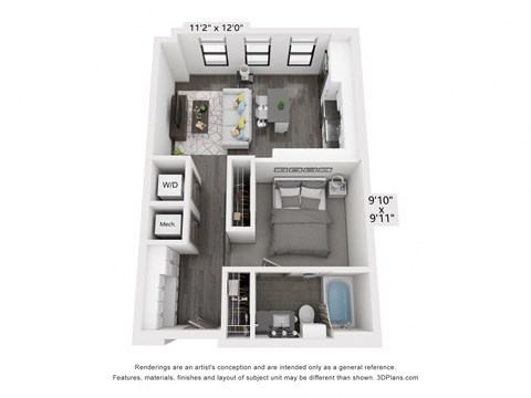 212 W Highland Mall Blvd Studio-2 Beds Apartment for Rent - Photo Gallery 20